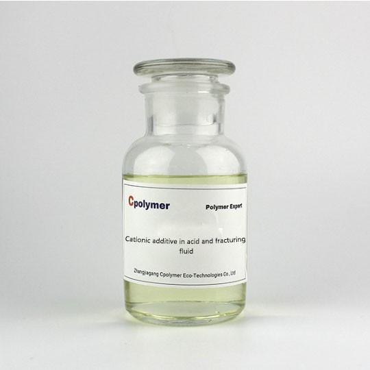 Cationic Additive In Acid And Fracturing Fluid